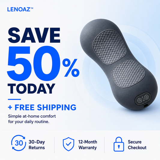LENOAZ™ 3-in-1 Back Relief Massager