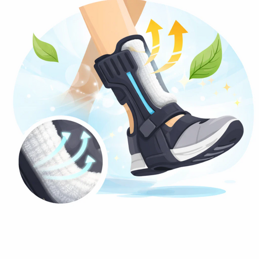 Drop Foot Support AFO Brace with Inflatable Airbag 2026