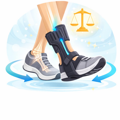 Drop Foot Support AFO Brace with Inflatable Airbag 2027
