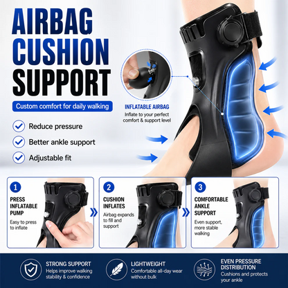 Drop Foot Support AFO Brace with Inflatable Airbag 2027
